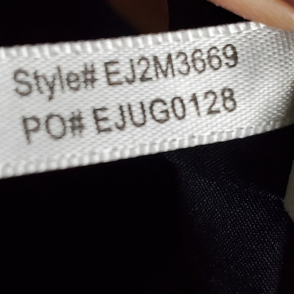 Eliza J. Peplum lace dress size 12 Navy Blue NWT - Picture 7 of 8